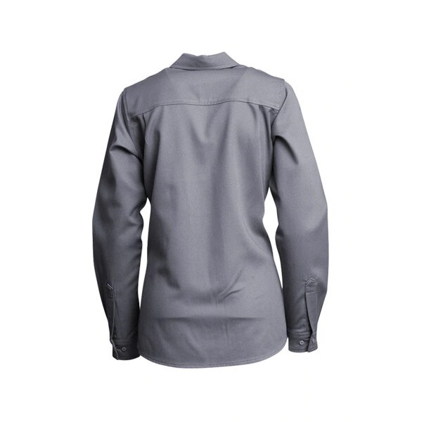 LAPCO Women's FR Uniform Shirt in Gray